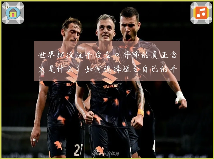 世界杯投注平台盘口升降的真正含义是什么？如何选择适合自己的平台？
